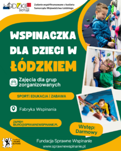 Wspinaczka dla dzieci w Łódzkiem